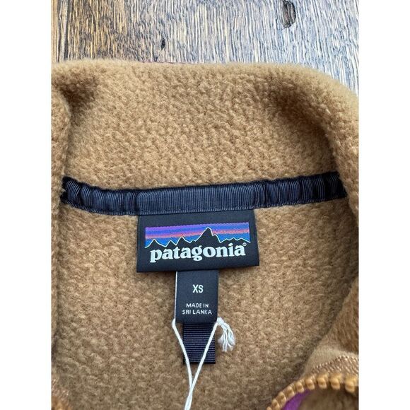 Patagonia Women’s Retro Pile Fleece Jacket XS Nest Brown NWT Retail $149 - Picture 4 of 7